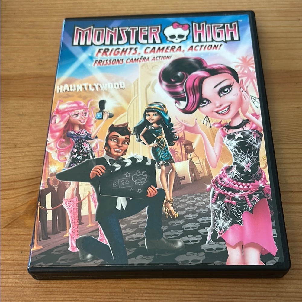 Monster High DVD, Frights, Camera, Action